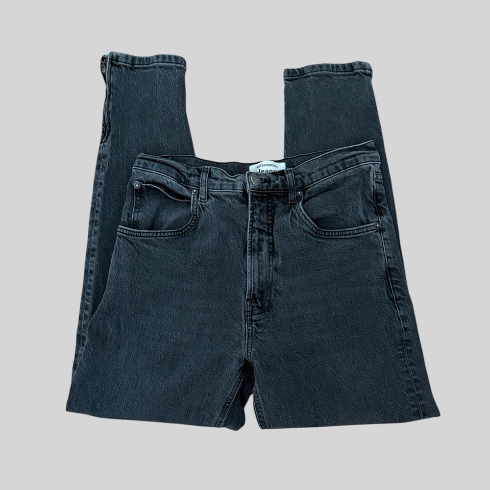 Reformation Yuma Jeans Black Size 30